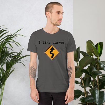 I like Curves - Unisex t-shirt